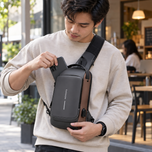 Multifunction Sling Bag — in use product photo